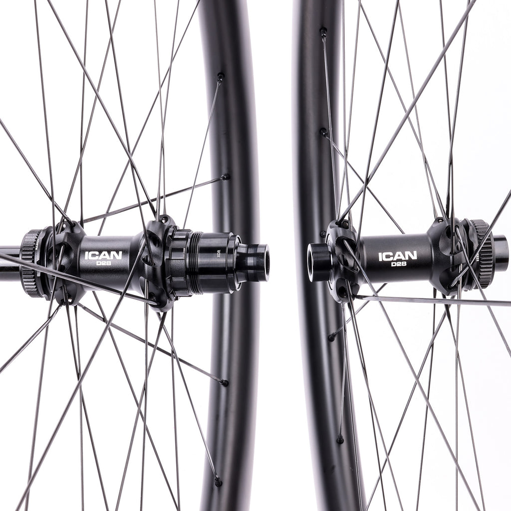 ICAN 700C G40 gravel wheels with 36T ratchet system