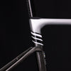 ICAN Graro gravel bike frame in ice crack paintjob