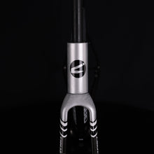 ICAN Graro gravel bike frame in ice crack paintjob