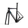 ICAN Graro gravel frame uci approval  fork without bolts 0mm offset seat post TRIAERO