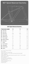 M27 MTB Frame - Triaero